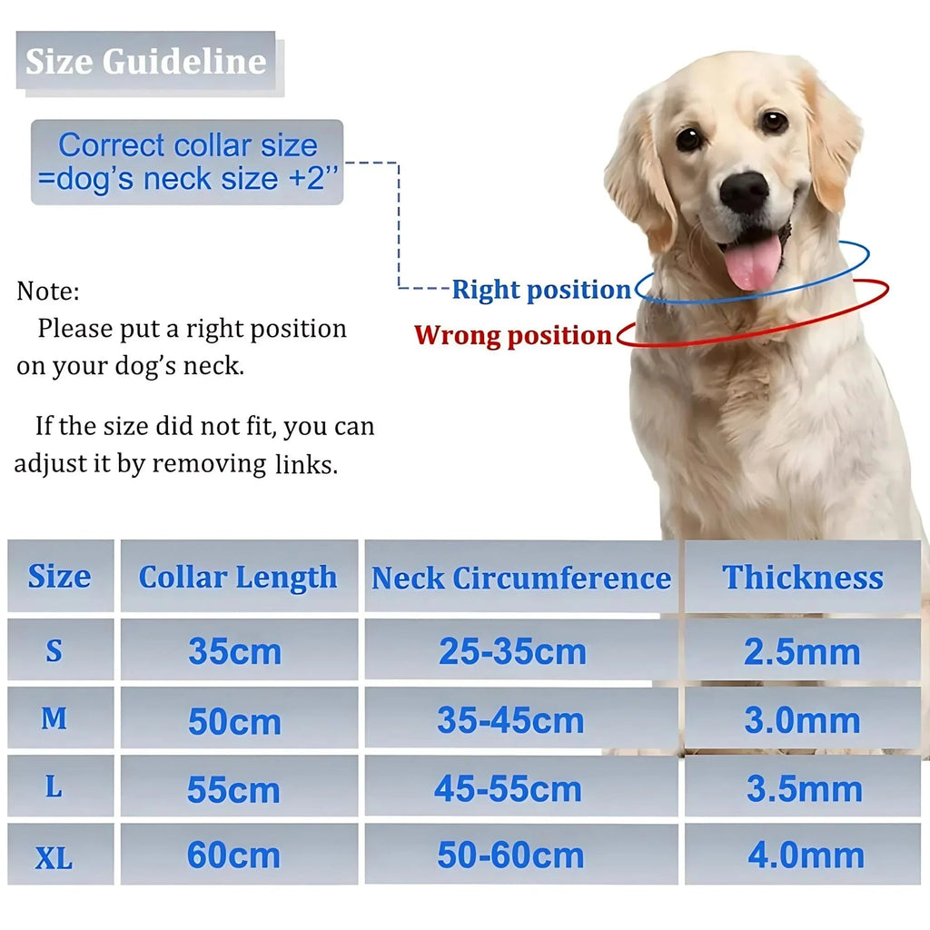 Dog Prong Training Collar Choke Pinch Collar with Rubber Comfort Tips Quick Release Snap Buckle Adjustable for Puppies Dogs Oz Pet Hub
