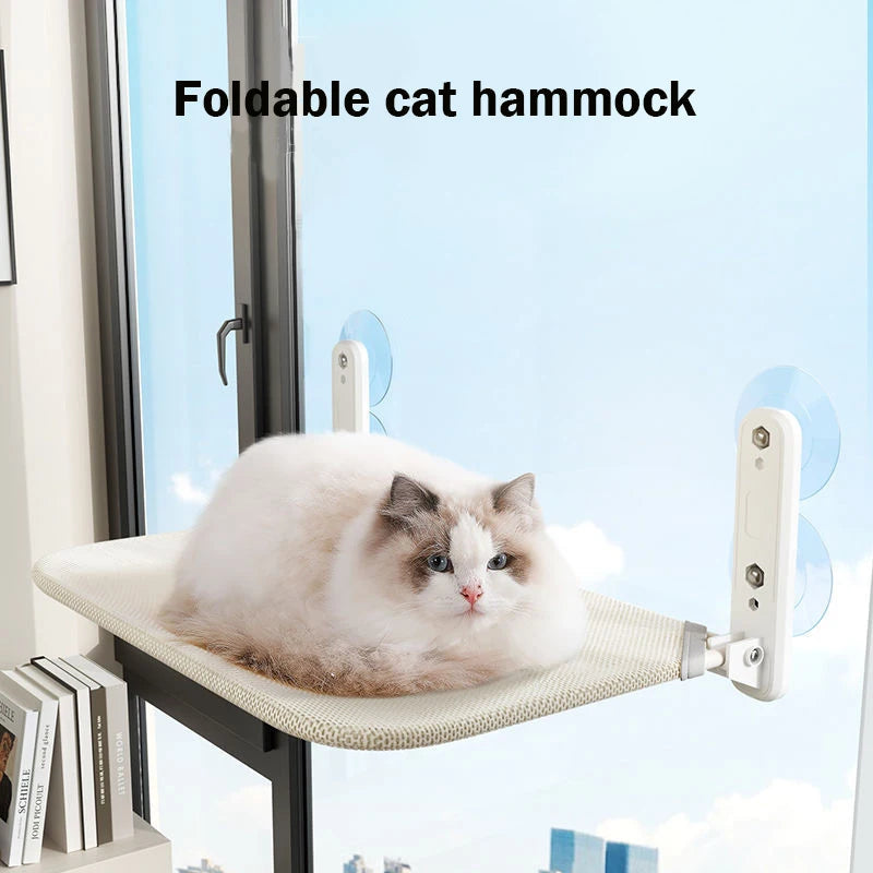Cat hammock super suction cup swing sun can be removed and washed mattress windowsill glass hanging bed pet supplies Oz Pet Hub