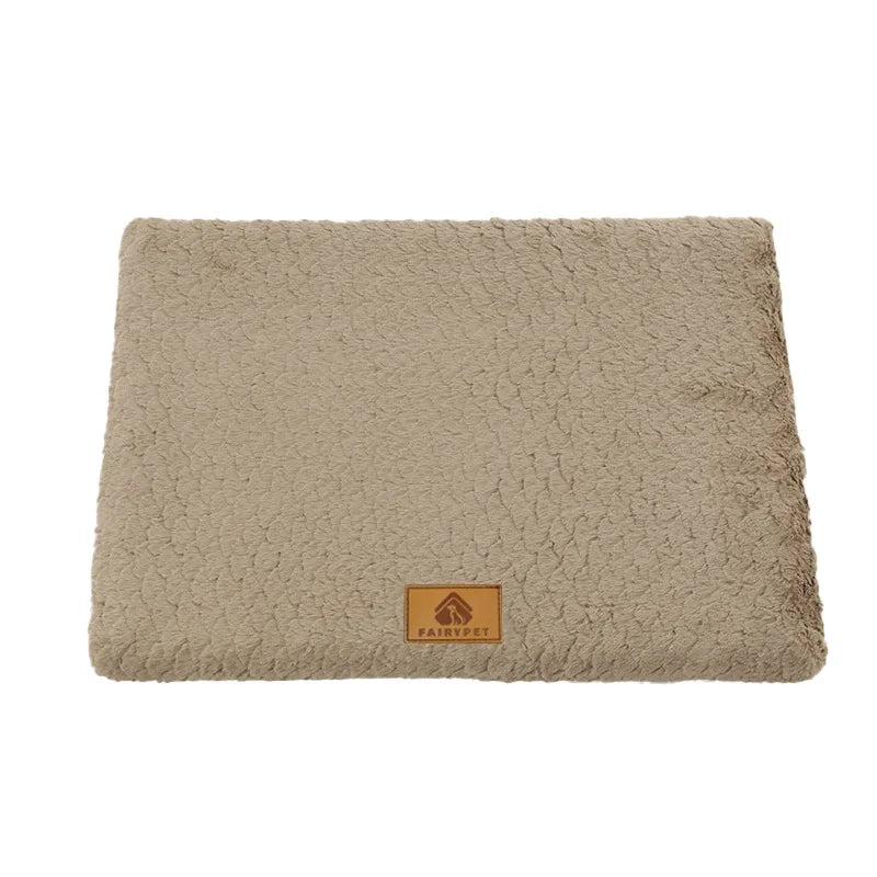 3D Foam Pet Bed With Removable Washable Faux Fur Cover Orthopedic Waterproof Dog Bed For Crate Anti-Slip Bottom Dog Bed Oz Pet Hub
