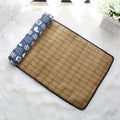 Cat Natural Cooling Mat Summer Pet Self Cooling Pad Cat Bed Mat For Dogs Indoor Rattan Weave Mat Sleeping Cat Bed Oz Pet Hub