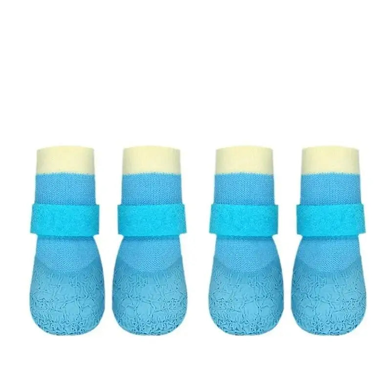 Waterproof Soft Bottom Dog Shoes Anti-Slip Outdoor Dog Socks for Teddy Corgi Shiba Inu Bichon Pet Shoes Dog Foot Covers