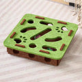 Pet Cat Puzzle Maze Holes Toys Felt Box With Bell Ball Kitten Playing Toys Interactive Funny  Cat Supplies Oz Pet Hub