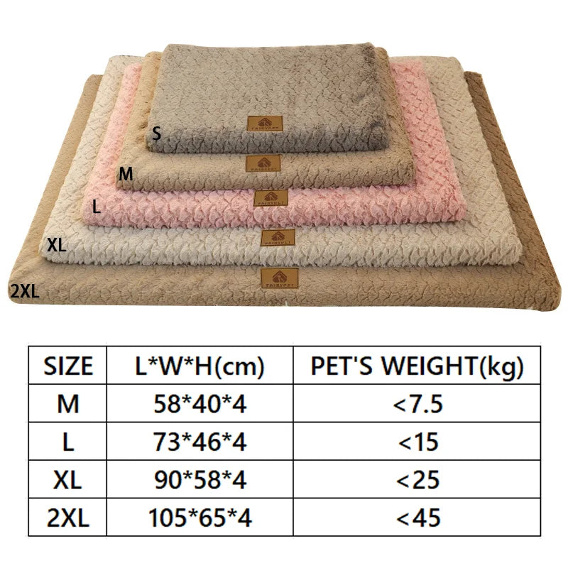 3D Foam Pet Bed With Removable Washable Faux Fur Cover Orthopedic Waterproof Dog Bed For Crate Anti-Slip Bottom Dog Bed Oz Pet Hub